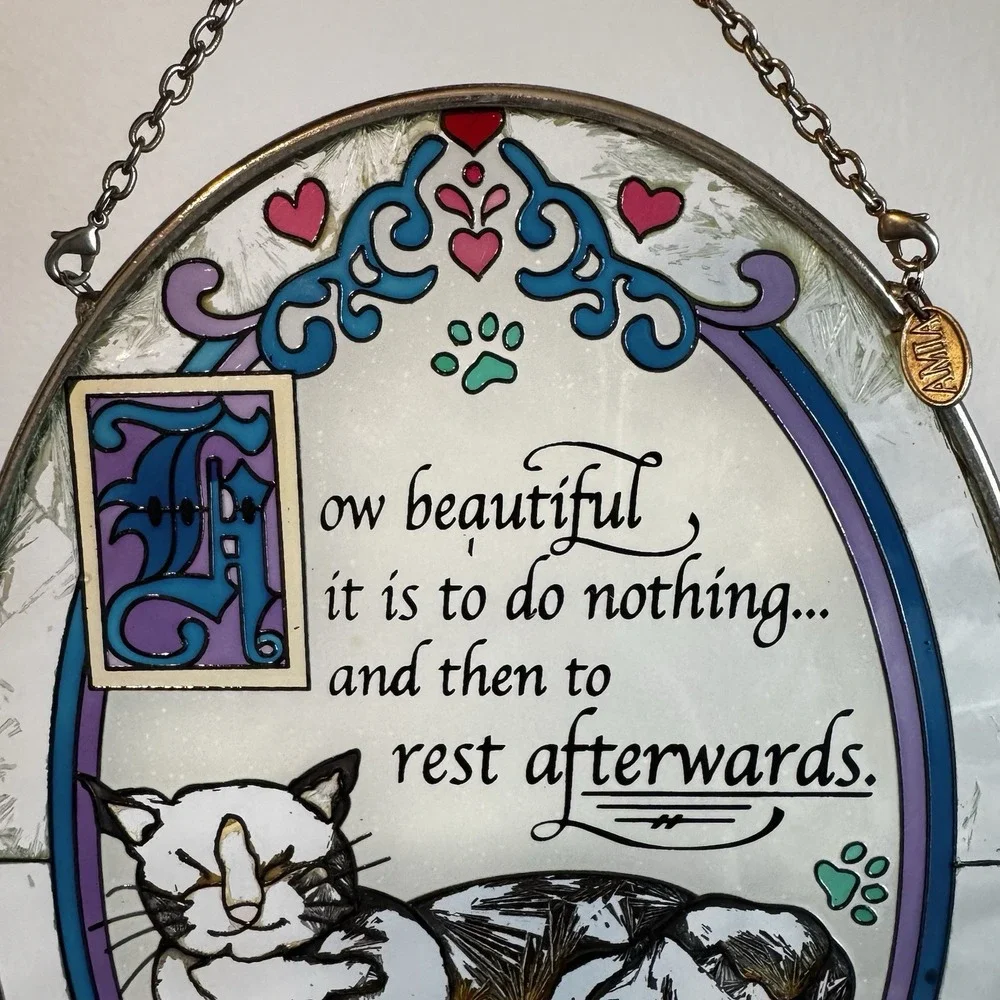 Amia Cat Suncatcher 